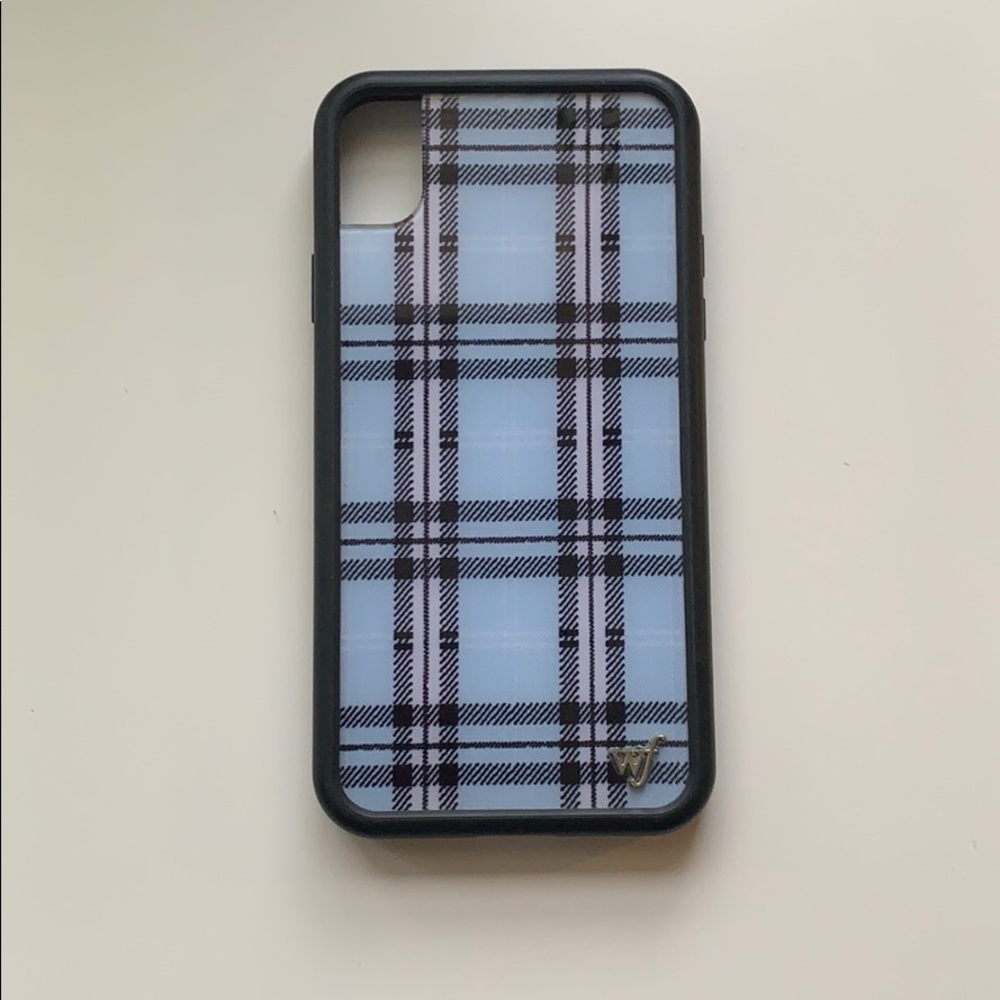 WILDFLOWER BLUE PLAID CASE